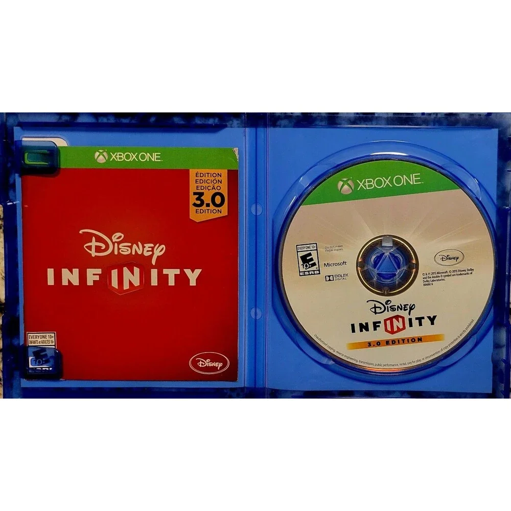Disney Infinity (3.0 Edition) (Microsoft Xbox One, 2015)CIB,MANUAL,FAST SHIPPING